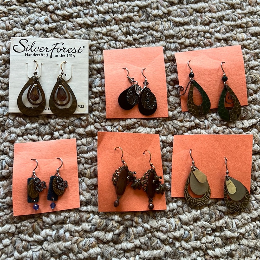 Silver Forest / Boutique Earring Bundle